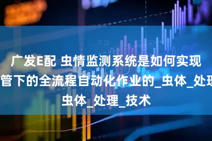 广发E配 虫情监测系统是如何实现无人监管下的全流程自动化作业的_虫体_处理_技术